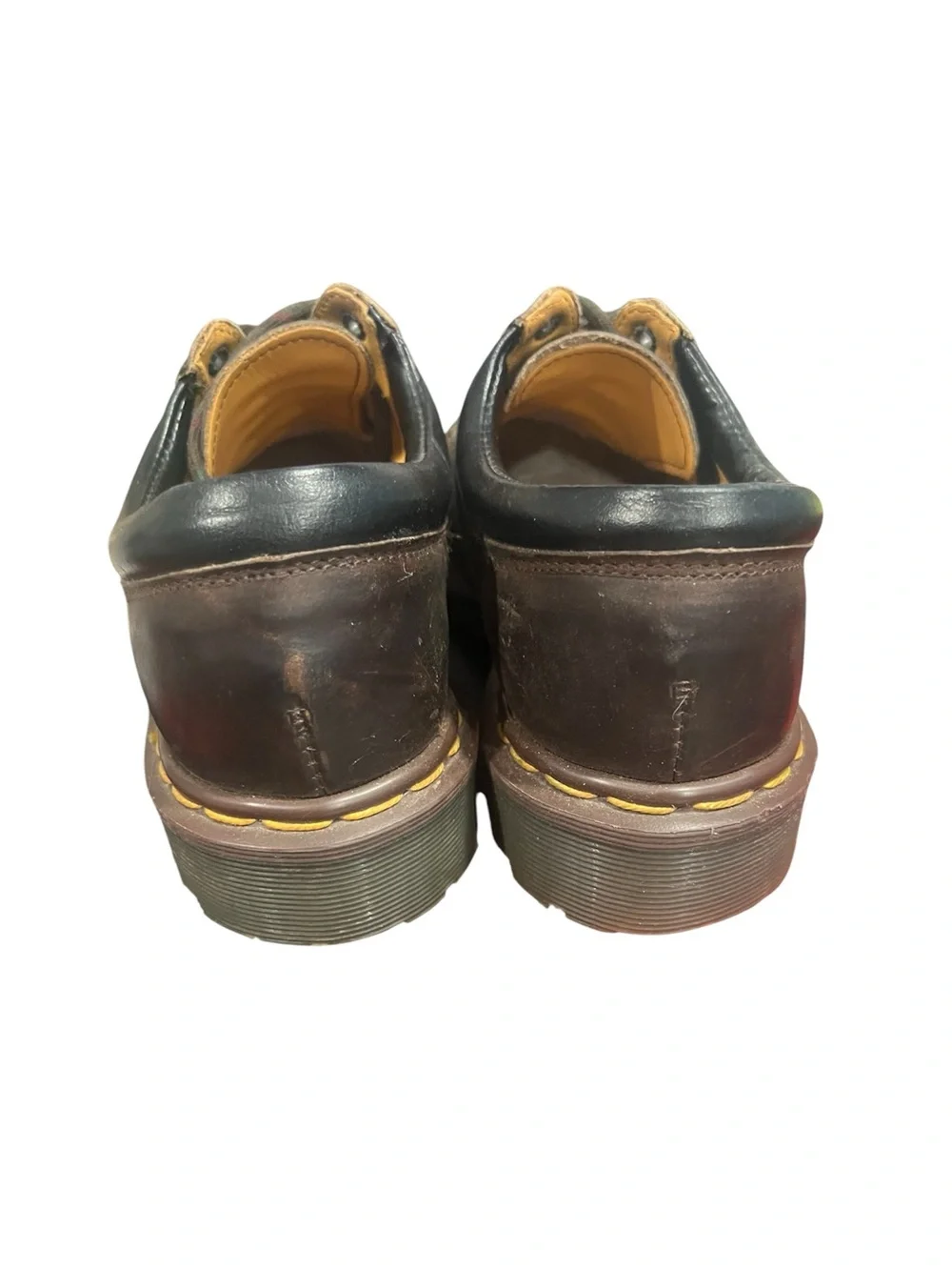 Vtg Dr. Martens 8053 Crazy Horse Leather Shoes Oxford Doc Martens Y2K Size 7
